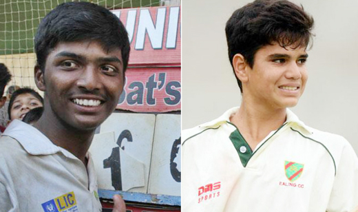 Pranav and Arjun Tendulkar